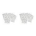 thumbnail image 1 of Maoww 9piece Elegant And Easy-to- Black Transparent Sticker For Bathroom Container Suitable For Various 2Set, 1 of 6