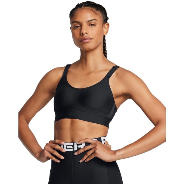Sostén Deportivo Under Armour Infinity de Impacto Medio para Mujer Negro M D-DD