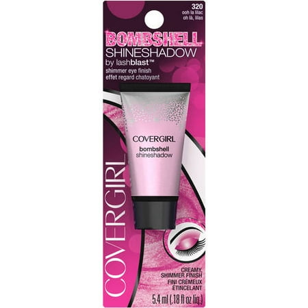 CoverGirl Bombshell Shine Shadow Eye Shadow, OOH LA LILAC 320