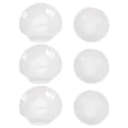 thumbnail image 1 of MasteelfCA 6pcs Creative Melamine Seasoning Dish Small Plate Western Salad Tableware, 1 of 7