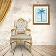 thumbnail image 3 of Swatland, Sally 15x18 Gold Ornate Wood Framed with Double Matting Museum Art Print Titled - Cool Palm II, 3 of 4