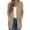 Khaki, variant on Baqcunre Cardigan For Women Solid Color Loose Long Sleeve Pocket Cardigan Coat Women'S Clothing Jackets For Women Fall Outfits For Women 2023 Black L