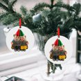 thumbnail image 4 of Xihbxyly Oferta Del Día Ofertas Relámpago Adornos para Árbol de Navidad con Colgante con Patrón Divertido de Papá Noel, 4 of 7