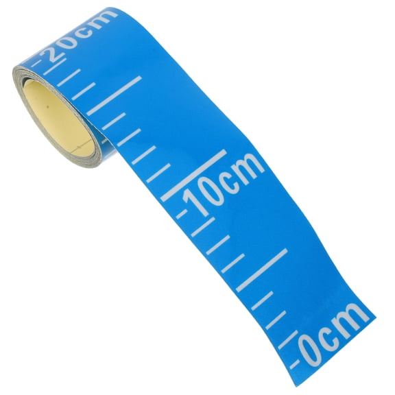 LOLIPPYY Durable Self Adhesive Water Level Measurement Sticker for Outdoor Tank and Pool Use