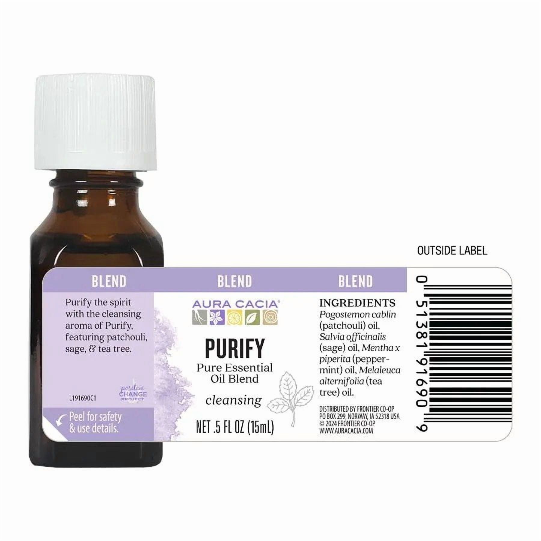 Aura Cacia Pure Essential Oil, Purify, 0.5 Fl Oz
