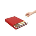 thumbnail image 5 of Mind Reader Single Serve Coffee Pod Drawer, 30 Pod Capacity, 10.5"L x 12.75"W x 2.5"H, Red, 5 of 7