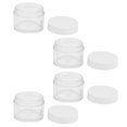 thumbnail image 4 of Juego de 4 recipientes reutilizables para lociones cosméticas, tarros redondos transparentes de 30 g para cremas de maquillaje, 4 of 8