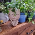 thumbnail image 6 of Dreaming Girl Planter Vase - Succulent flower pot, 6 of 10