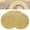 Gold, variant on 4Pcs Round Hand Woven Mats,Heat Resistant Placemat,Anti-Skid Washable Table Mats,Braided Dining Pads,Household Insulation Mat,for Home Kitchen Restaurant Decor Gold