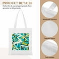 thumbnail image 2 of 13.78 "x15.75" reusable grocery shopping canvas bags for both travel and daily use, 2 of 6