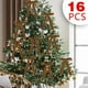 thumbnail image 1 of 16 Lazos de Terciopelo para Árbol de Navidad | Elegantes Lazos para Coronas y Guirnaldas | Terciopelo Suave | Diseño Fácil de Atar para Decoración Navideña, 1 of 5