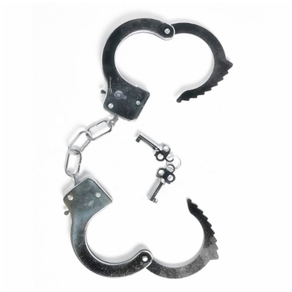 kids play handcuffs