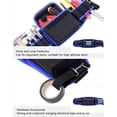 thumbnail image 3 of Electrician Waist Pack, Adjustable Band Storage Waist Bag Blue  for High Altitude Work, 3 of 8