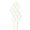 B, variant on Plant Support Stakes Leaf Shaped Plant Trellis,Garden Vine Climbing Support for Potted Plants, Decorative Flower Trellis for Indoor Outdoor Climbing Plants,A