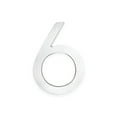 thumbnail image 2 of Montague Metal Products 16" Brushed Aluminum Floating or Flat Modern House Numbers 0-9 - 6, 2 of 6