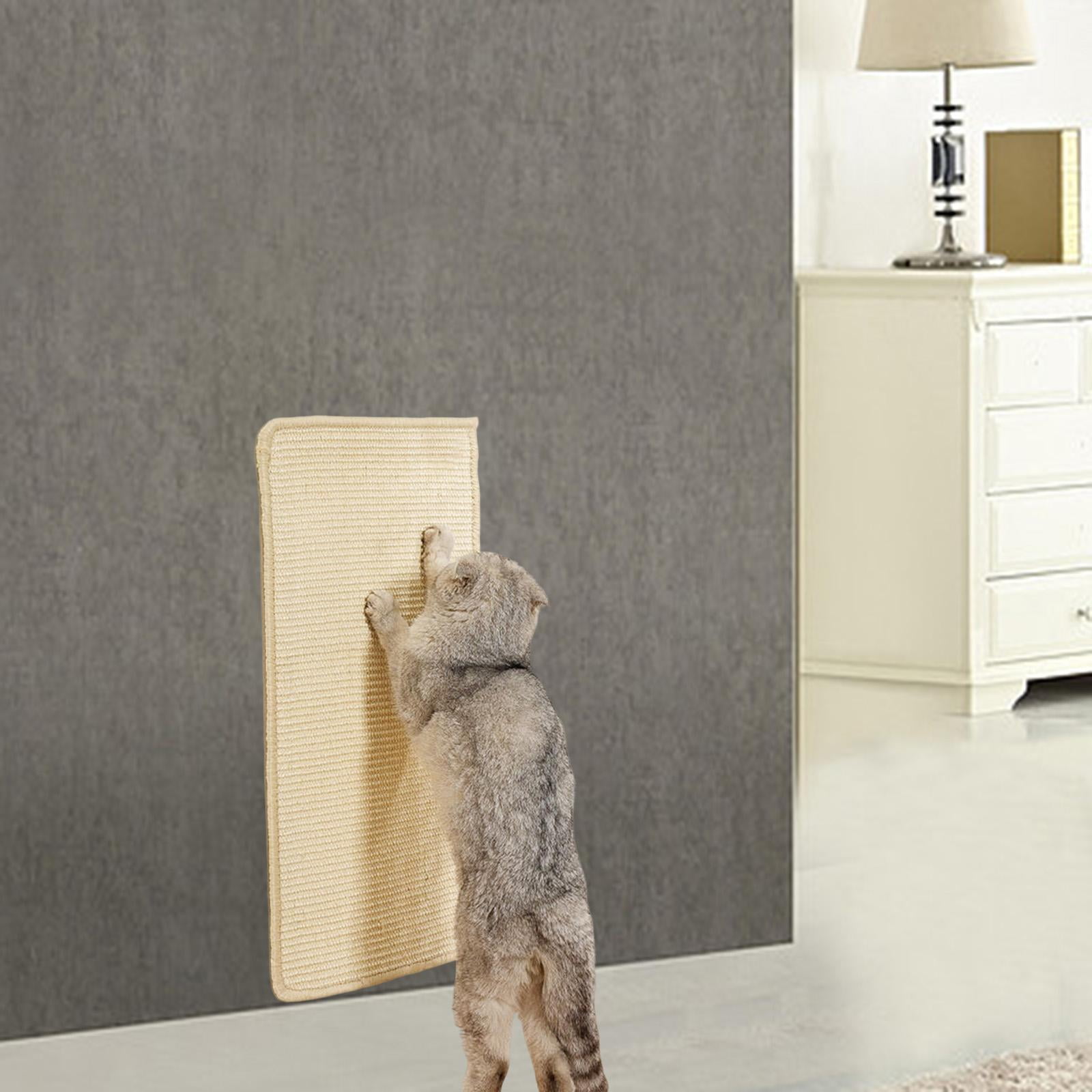 Bvdfgk Cat Scratch Mat Cat Scratch Pad Cat Scratcher Pad Sisal Scratching Pad for Small 50cmx90cm