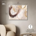 thumbnail image 5 of Dreamy Swirls I Canvas Luxury Abstract Art by Art Remedy, White Frame, 36 x 30, 5 of 7