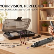 Mini Cordless Rotary Tool, 6-Speed Rotary Tool Kit with 50 Accessories, Multi-Purpose and USB Charging Power Rotary Tool for Engraving, Sanding, Polishing, Drilling, Etching, DIY Crafts,Black