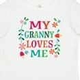 thumbnail image 4 of Inktastic Granny Loves Me Girls Girls Baby T-Shirt, 4 of 5