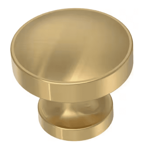 Liberty P33745C-117 1 1/3" (34mm) Modern Gold Phoebe Cabinet Drawer Knob