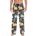 thumbnail image 7 of FORMRS Mens Pajama Pants with Pockets Sleepwear Lounge Bottoms Sizes S-2XL, Orange Dinosaur, 7 of 7