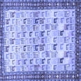 thumbnail image 1 of Ahgly Company Machine Washable Indoor Square Persian Blue Traditional Area Rugs, 7' Square, 1 of 4