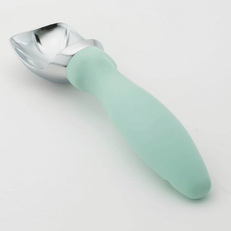 Spring Chef - Ice Cream Scoop, Premium Stainless Steel Ice Cream Spoon, Must-Have Kitchen Tool for Gelato, Sorbet and Cookie Dough, Mint, Green