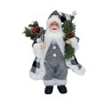 thumbnail image 1 of Wosthever Muñeco Feliz Navidad Santa Claus adorno de pie fiesta de año nuevo DIY artesanía escena decoración Navidad Año Nuevo regalos para niños Kits de decoración para fiestas No.02, 1 of 6