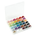 thumbnail image 6 of Bobbin Thread for Sewing And Embroidery Machine with Case and Soft Measuring Tapes-Assorted Colors-36Pcs, 6 of 8