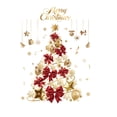 thumbnail image 2 of Hometravel Christmas Window Decorative Stickers, Removable Holiday Themed Window Clings, Festive Seasonal Decor for Glass, Mirrors, Home Display, 2 of 6