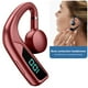 thumbnail image 3 of Auriculares intraaurales resistentes al sudor, 30 horas de música, con gancho para la oreja, auriculares de una sola oreja para Rojo, 3 of 7