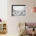 thumbnail image 3 of Historic Framed Print, The Beach, Rockaway, L[ong] I[sland], 17-7/8" x 21-7/8", 3 of 9