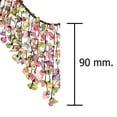 thumbnail image 3 of AeraVida Multi-Colored Neutral Tones Glass Shards Waterfall Bib Necklace, 3 of 5