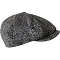 thumbnail image 4 of CoCopeaunts Newsboy Cap Unisex Berets Cap Flat Ivy Cap Adjustable Newsboy Hats for Men Women Casual Outdoor Sunhat Cabbie Hat, 4 of 8