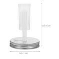 thumbnail image 2 of Raindrops Wide Mouth Fermenting Lid Plastic Gas Release for Kitchen Use 1Pcs, 2 of 8