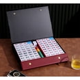 thumbnail image 2 of Juego de mahjong chino Mose Cafolo 144 fichas con estuche, 2 of 7