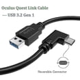 thumbnail image 2 of Cable Quest Link Cable Oculus Quest Link de 16 pies/5 m Transferencia de datos de alta velocidad y cable USB C de carga rápida (hy), 2 of 5