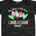 thumbnail image 4 of Inktastic My Mom is the Best Librarian Ever Boys or Girls Baby Bodysuit, 4 of 5