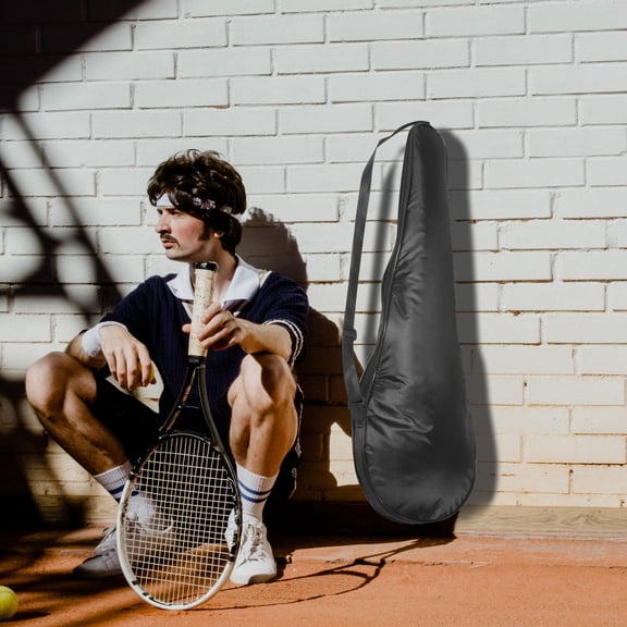 Masteelf Badminton Racket Storage Bag Portable Tennis Racket Cover Lightweight Racket Protective Bag
