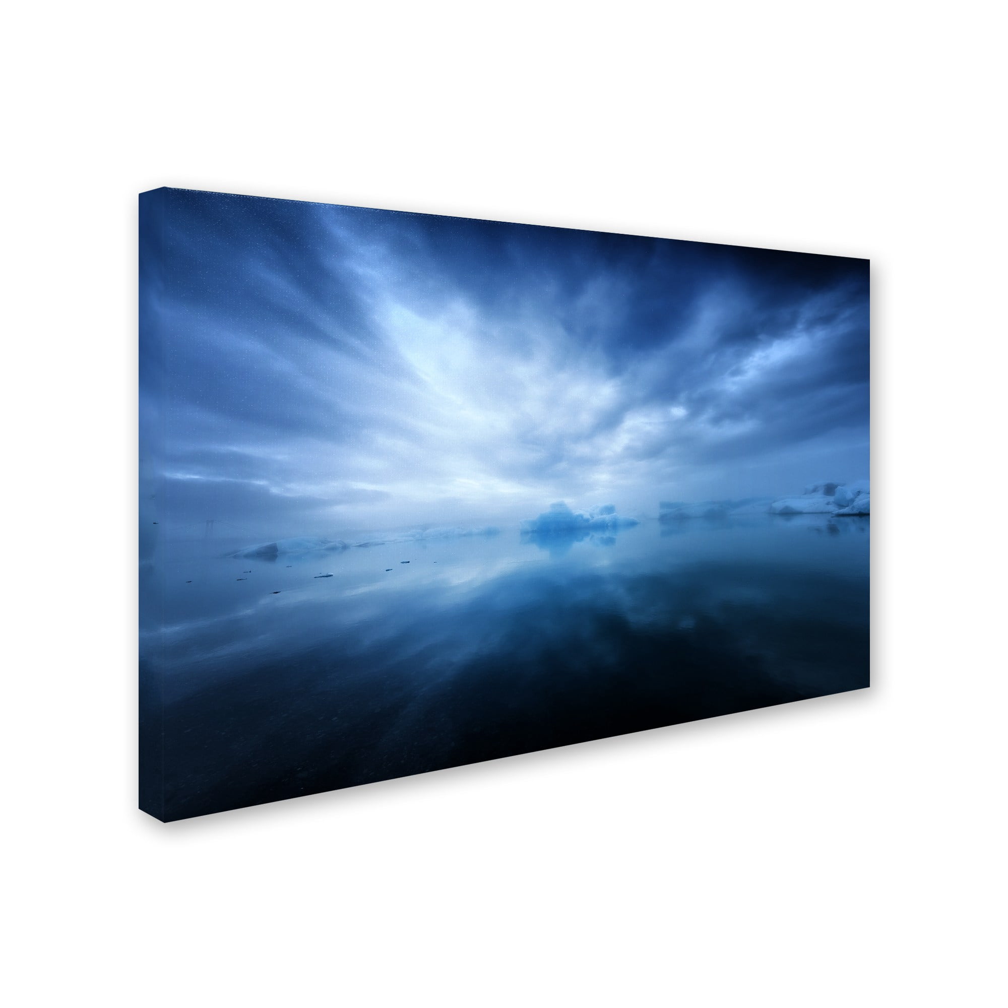 Trademark Fine Art 'Jokulsarlon' Canvas Art by Philippe Sainte-Laudy
