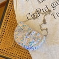 thumbnail image 1 of Bolso pequeño con lentejuelas y cadena de celebridades de Internet, bolso plisado para mujer, primavera 2025, nuevo bolso de bola de masa con todo incluido para mujer, 1 of 5