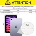 thumbnail image 2 of Dteck Clear Case for iPad Mini 6th Generation 8.3 inch 2021, Soft Slim Lightweight Transparent TPU Back Cover Compatible with 8.3" iPad Mini 6, 2 of 6