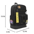 thumbnail image 2 of Mochila Bioworld Pokémon con Parche de Personajes 48 cm Negra, 2 of 7