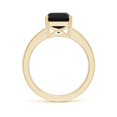 thumbnail image 2 of ANGARA Natural Octagonal 2.55 ct Black Onyx Ring with Diamonds in 14K Yellow Gold for Women | Birthday, Anniversary, Jewelry Gift for Women | Natural Emerald Earrings | Natural Black Onyx Ring, 2 of 8