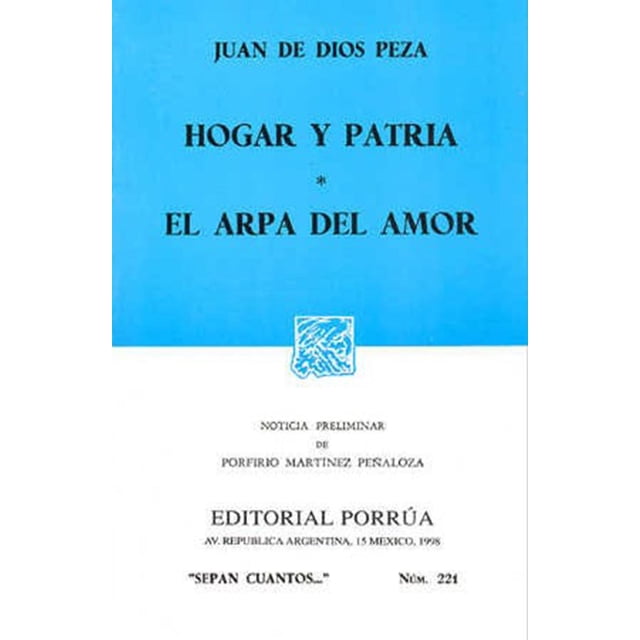 Hogar y patria · El arpa del amor Editorial Porrúa 9789684321335