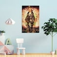 thumbnail image 4 of John Cena Poster, Canvas Wall Hanging Art Painting, Artwork Print for Home Decor Bedroom Living Room Dorm, Frame, 4 of 8