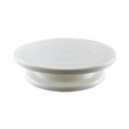 thumbnail image 3 of Cake Turntable Rotation Platform Silent Bearing Easy to Clean Cake Display Round White, 3 of 8