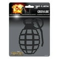 thumbnail image 1 of 3D Cals  Grenade Black Plastic Decal, 1 of 1