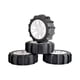 thumbnail image 2 of RC Car Tyres,1/8 Scale RC Model Car Tyre Accessories Set,RC Car Rubber Tires Wheel Rims Set Spare Parts,1:8 RC High Speed Car Repcement Tyre,Scale RC Model Car Accessories Parts DIY,RC Zulema none, 2 of 5