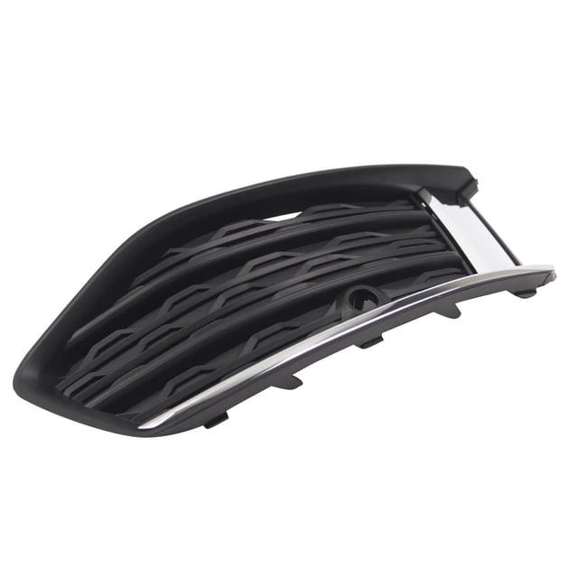 Repuesto de rejilla exterior delantera derecha 4K0807648, resistente y ligera, Trendy 4K0807648C, rejilla para luz antiniebla delantera.
